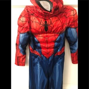 Disney Spider-man Children's 4-Piece Costume Size 4